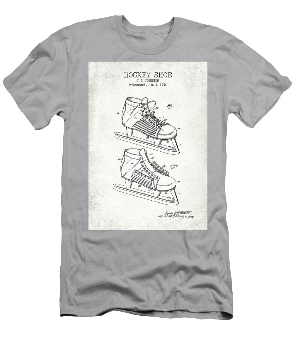 Hockey Shoe Old Patent Denny H T-Shirt