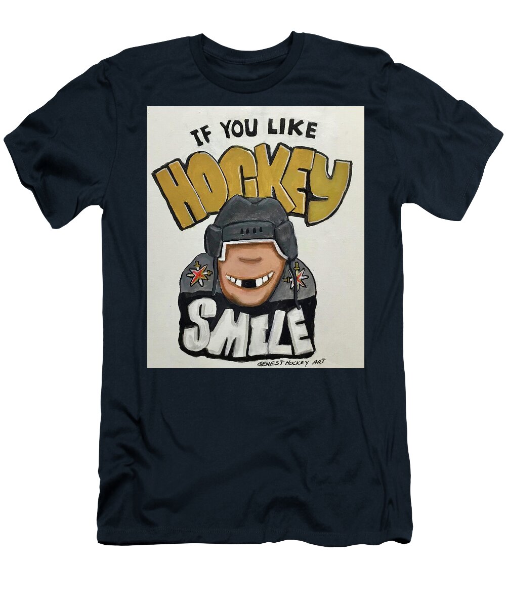 Hockey Smile Ron Genest T-Shirt