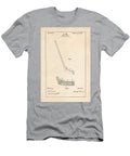 Hockey Stick Patent Patent Drawing for the 1901 W Dean Hockey Stick Jose Elias Sofia Pereira T-Shirt