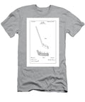 Hockey Stick Patent Restored Patent Drawing for the 1901 W Dean Hockey Stick Jose Elias Sofia Pereira T-Shirt