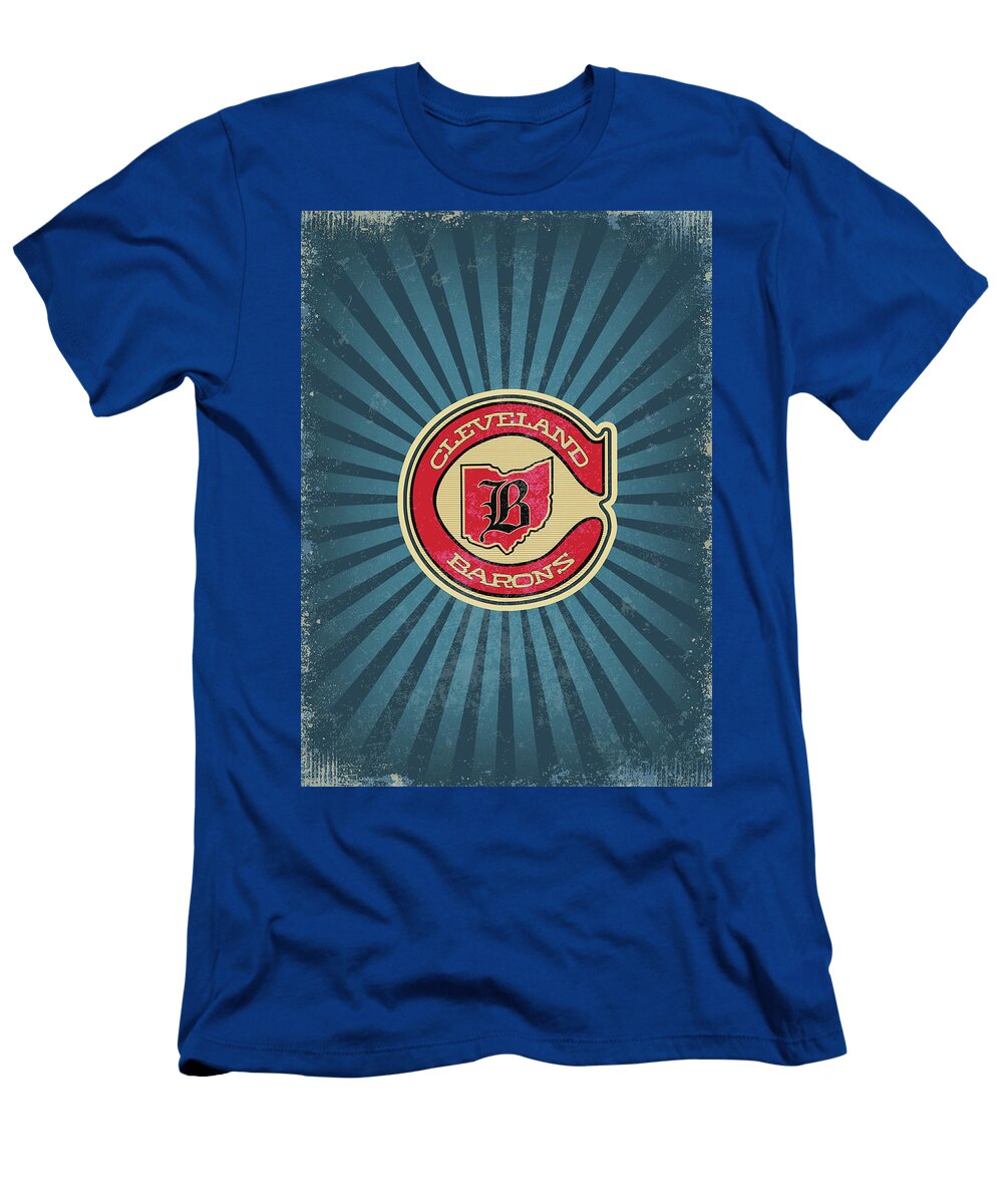 Hockey Vintage Cleveland Barons NHL Leith Huber T-Shirt