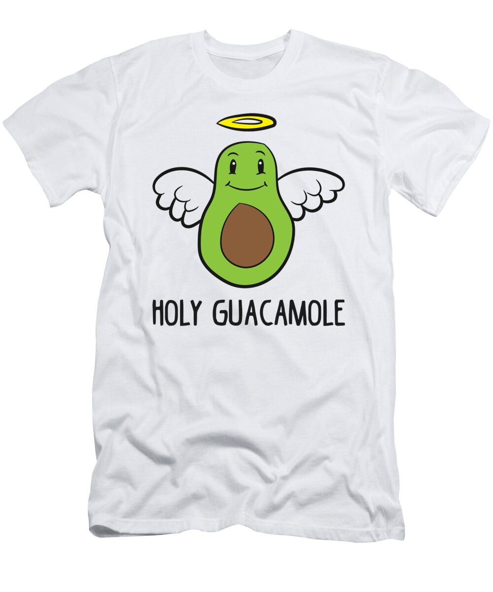 Holy Guacamole Avocado Angel Guacamole Eq Designs T-Shirt