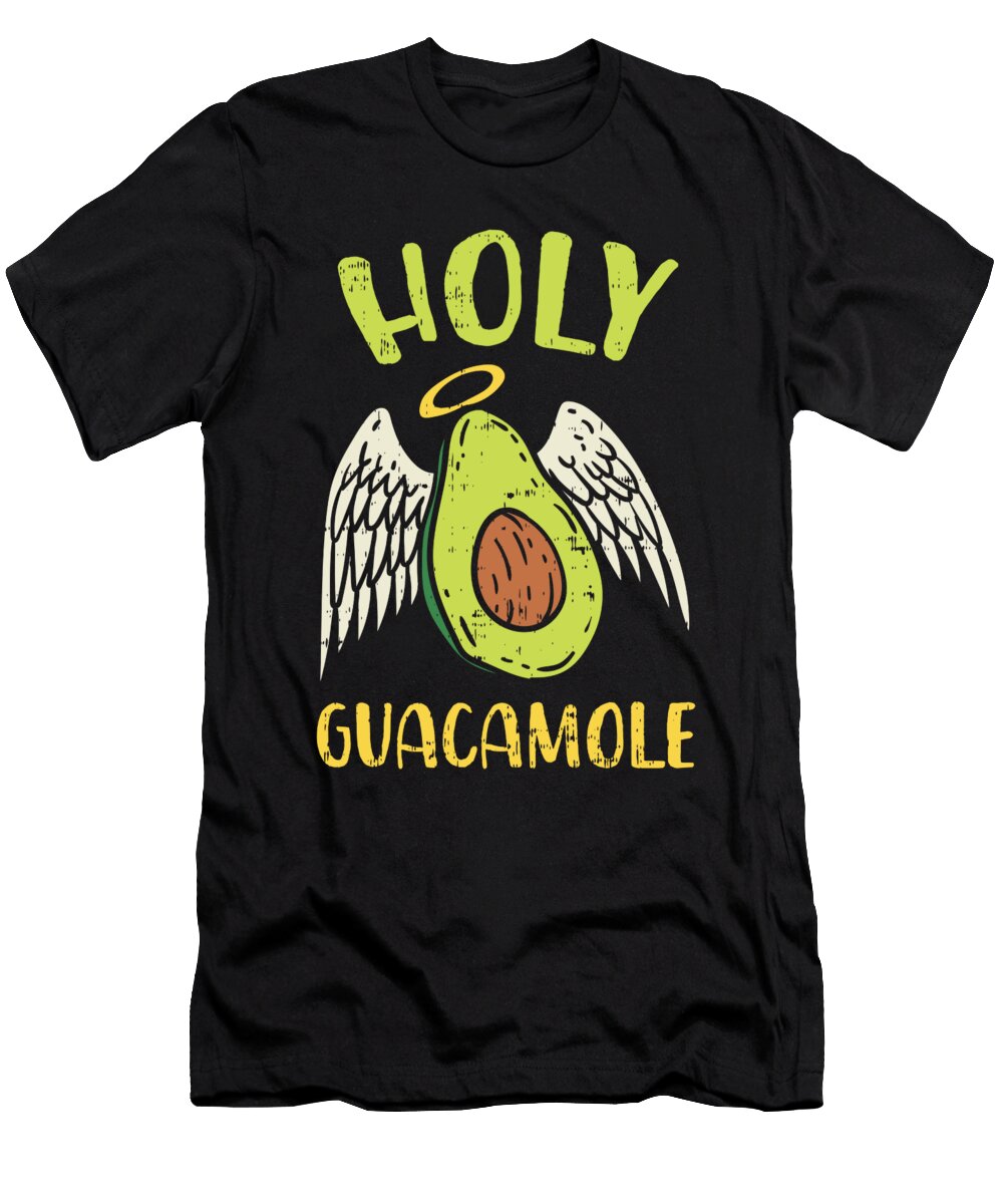 Holy Guacamole I Avocado Cinco De Mayo Food Bi Nutz T-Shirt