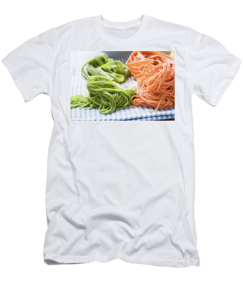 Home Made Red and Green Pasta Foodcollection T-Shirt