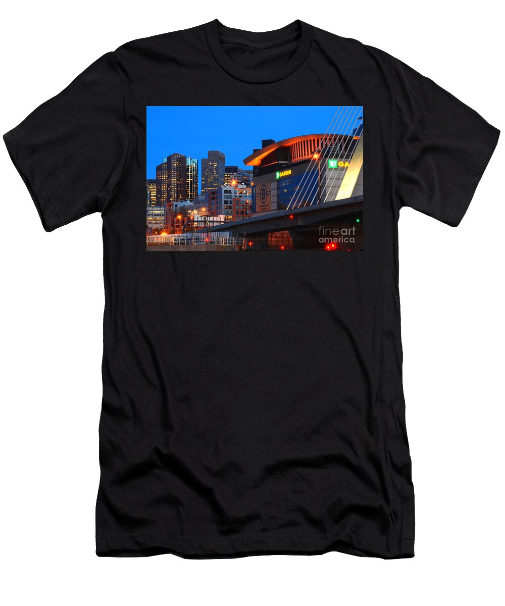 Home of the Celtics and Bruins Richard Gibb T-Shirt
