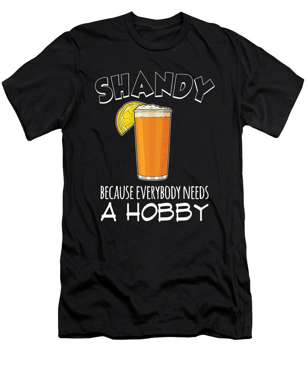 Homebrewer Hobby Lemonade Beer Drink Shandy Design Jacob Hughes T-Shirt