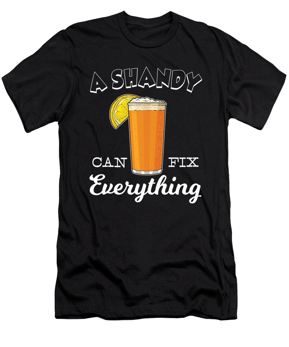Homebrewing Beer Summer Drink Shandy Graphic Jacob Hughes T-Shirt