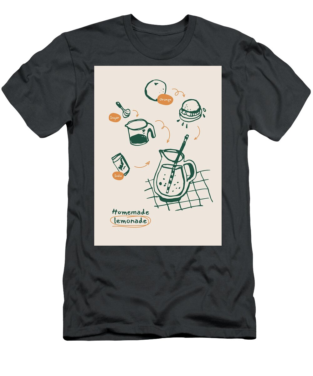 Homemade Lemonade Murellos Design T-Shirt