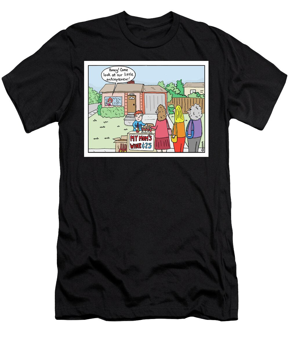 Honey Come Look At Our Little Entrepreneur Mike Gruhn T-Shirt