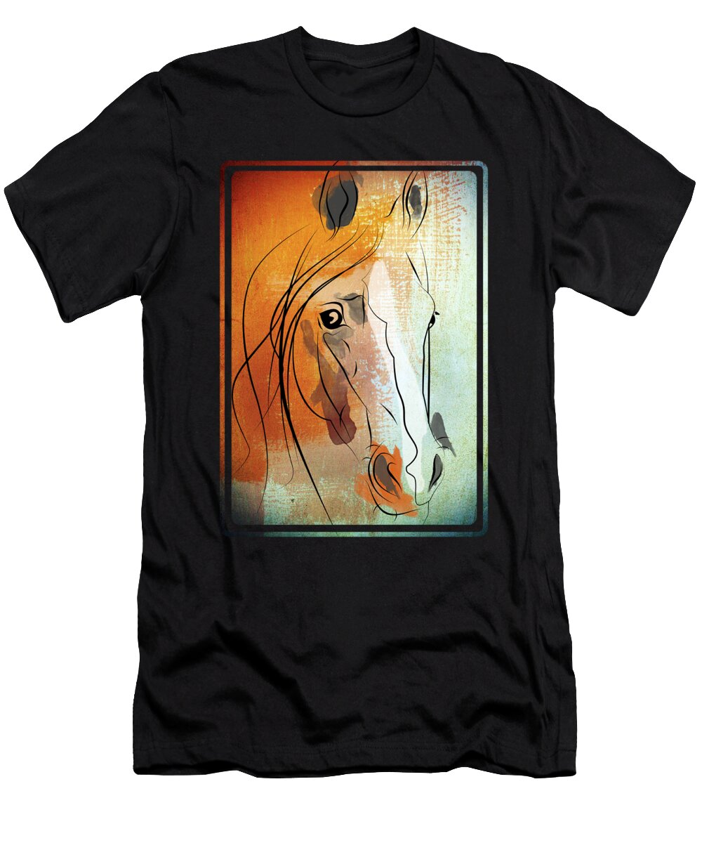 Horse 3 Mark Ashkenazi T-Shirt