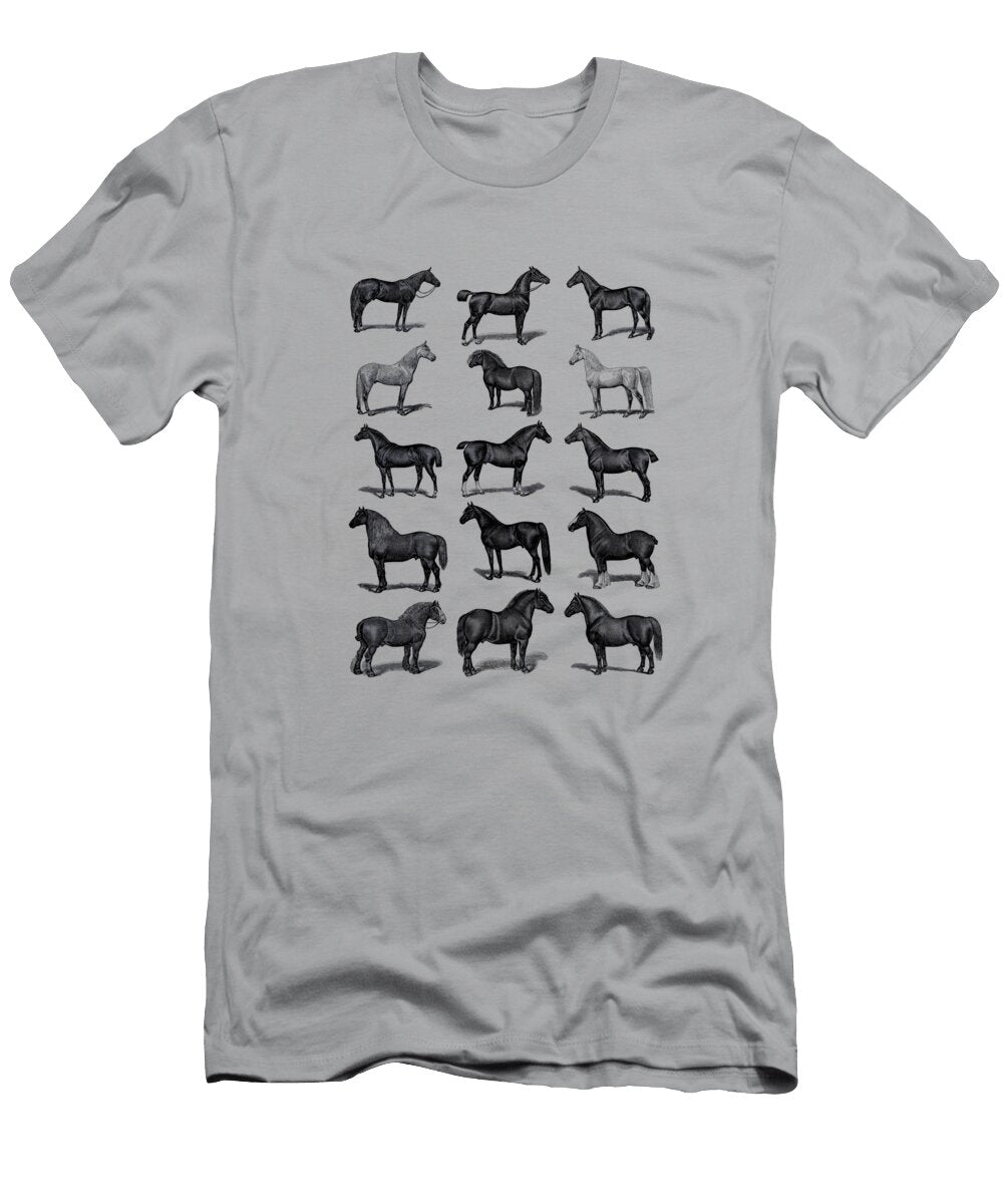 Horse Chart Madame Memento T-Shirt
