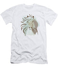 Horse Wall Art Elegant Bright Pastel Color Animals Wall Art Prints T-Shirt