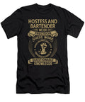 Hostess and Bartender We Do Precision Job Gift Item Shi Hu Kang T-Shirt