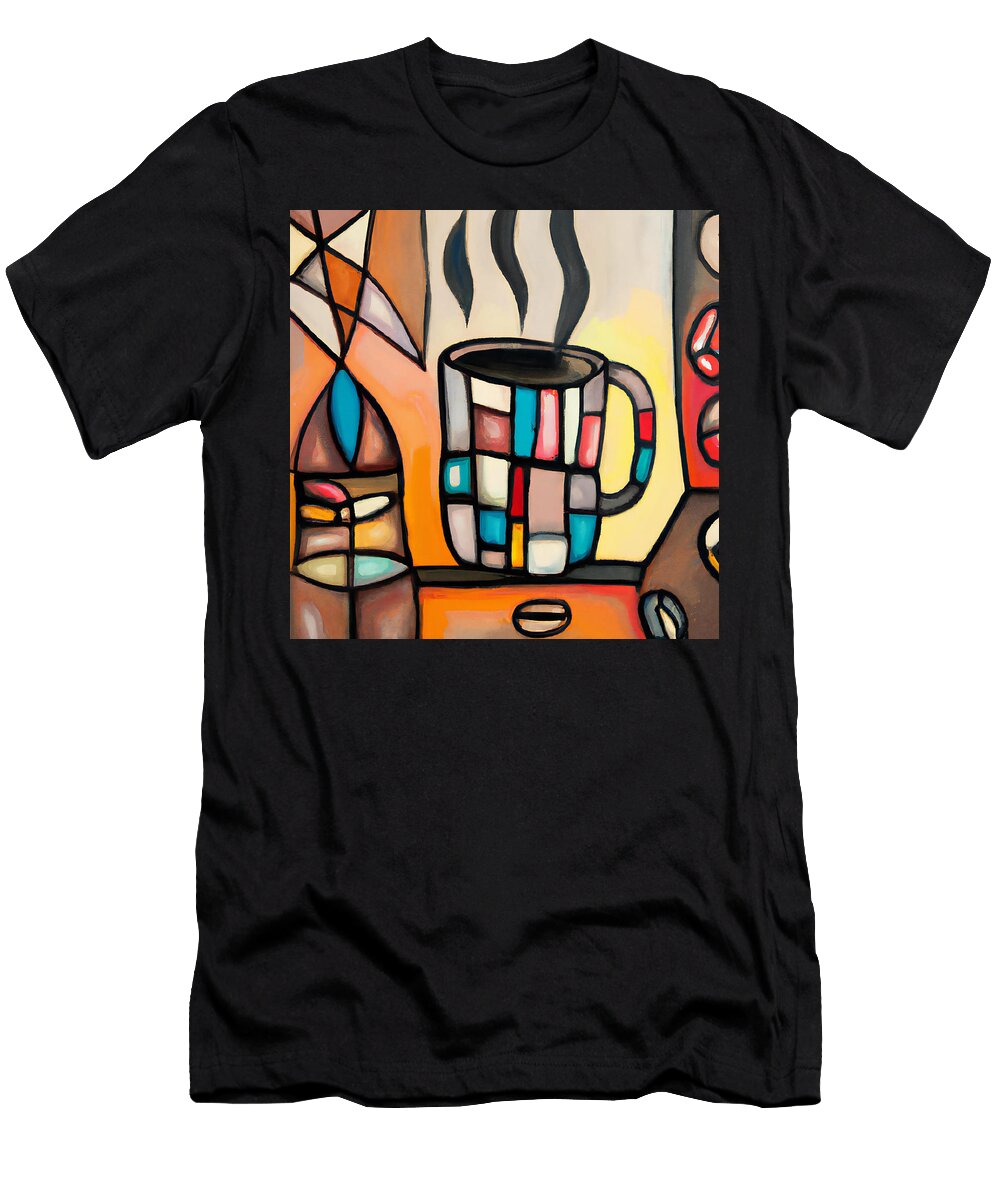 Hot Morning Coffee Stellart Studio T-Shirt