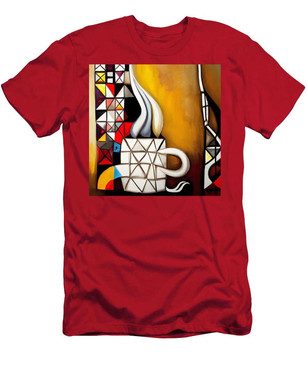 Hot Smoking Coffee Mug Stellart Studio T-Shirt