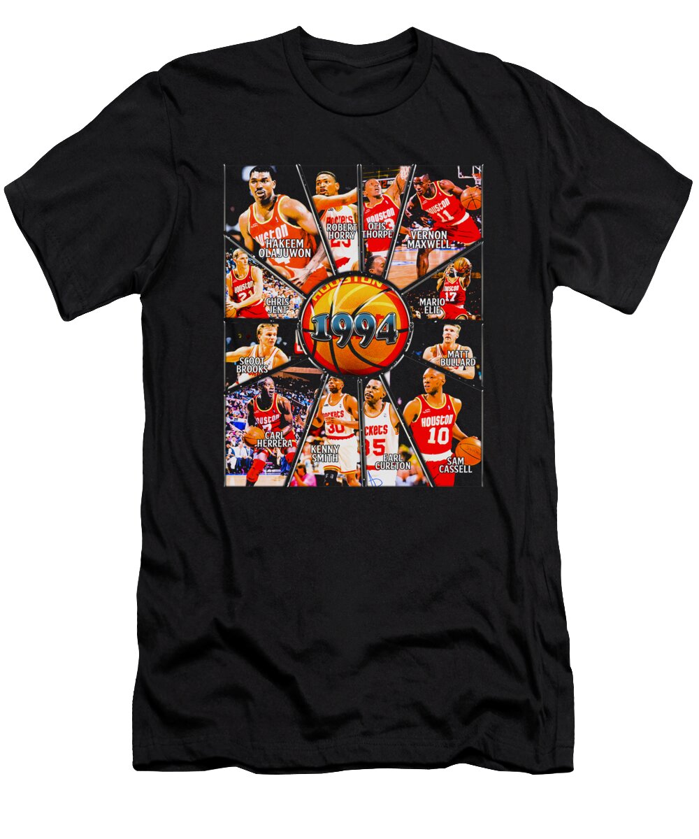 Houston 1994 NBA Champions Team Ozlem Altin T-Shirt