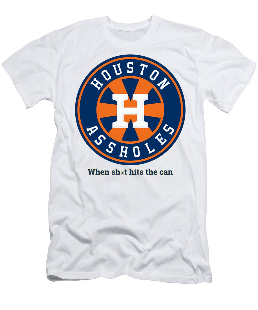 Houston Assholes When Shit Hits the Can Quang Vu T-Shirt