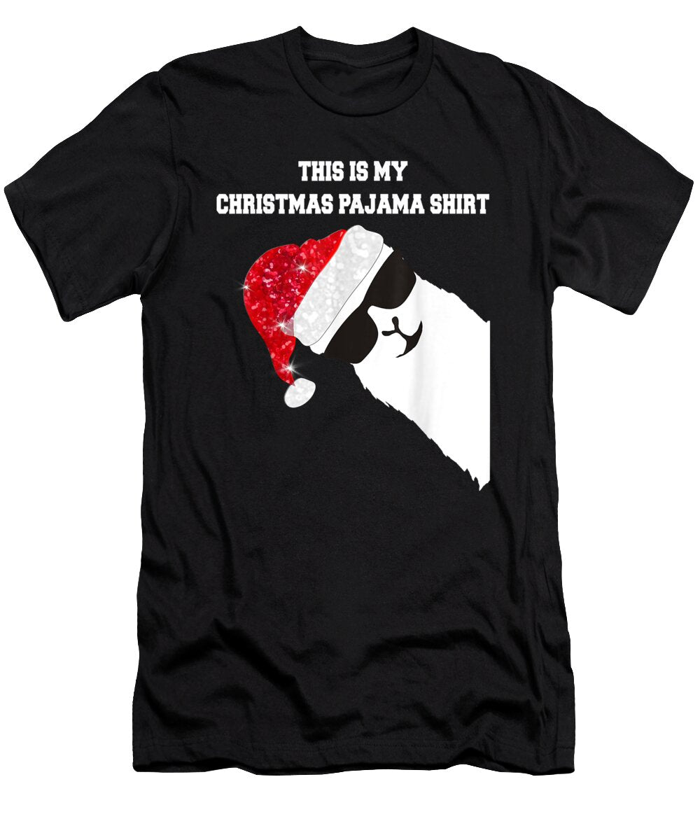 Humor This Is My Christmas Pajama Alpaca Llama Xmas Holidays Gifts for Ezone Prints T-Shirt