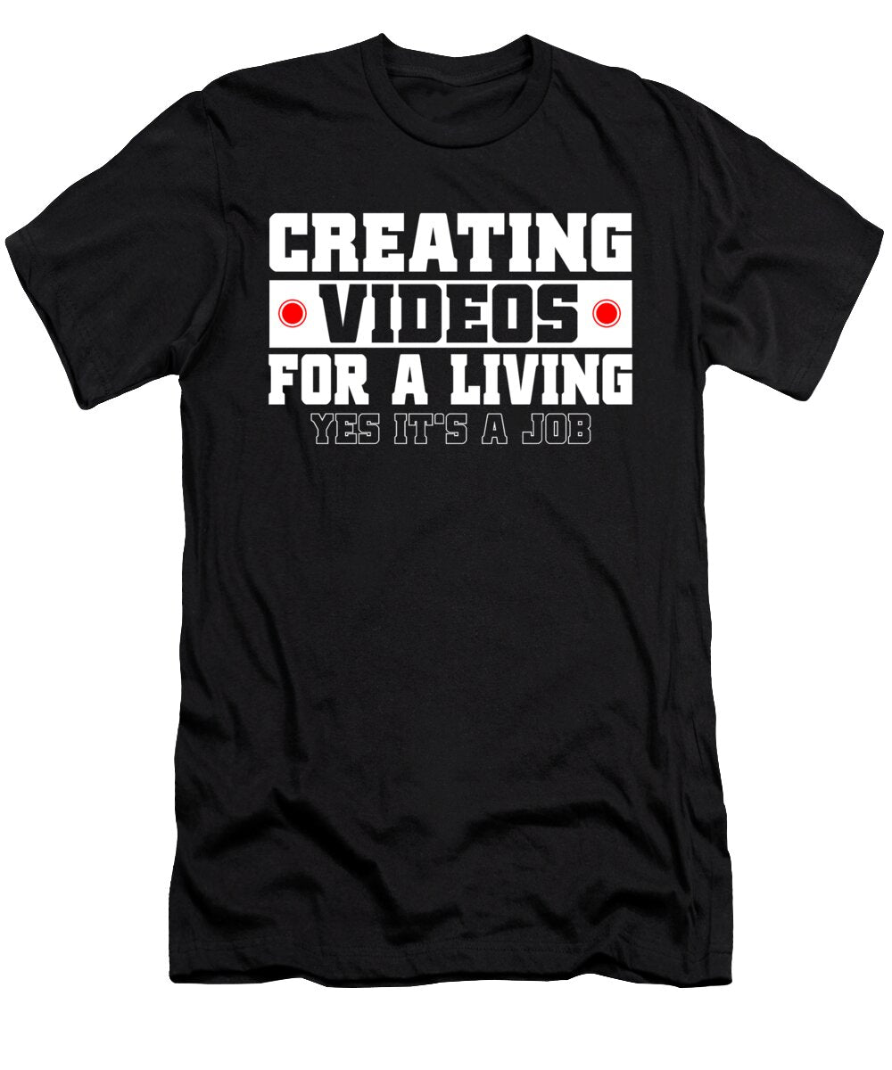 Humorous Videos for a Living Adrian Brendel Art T-Shirt