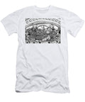 Hunters Gathering a Star Wars Scene Benjamin Newman T-Shirt