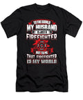 Husband Firefighter Wife Jacob Zelazny T-Shirt