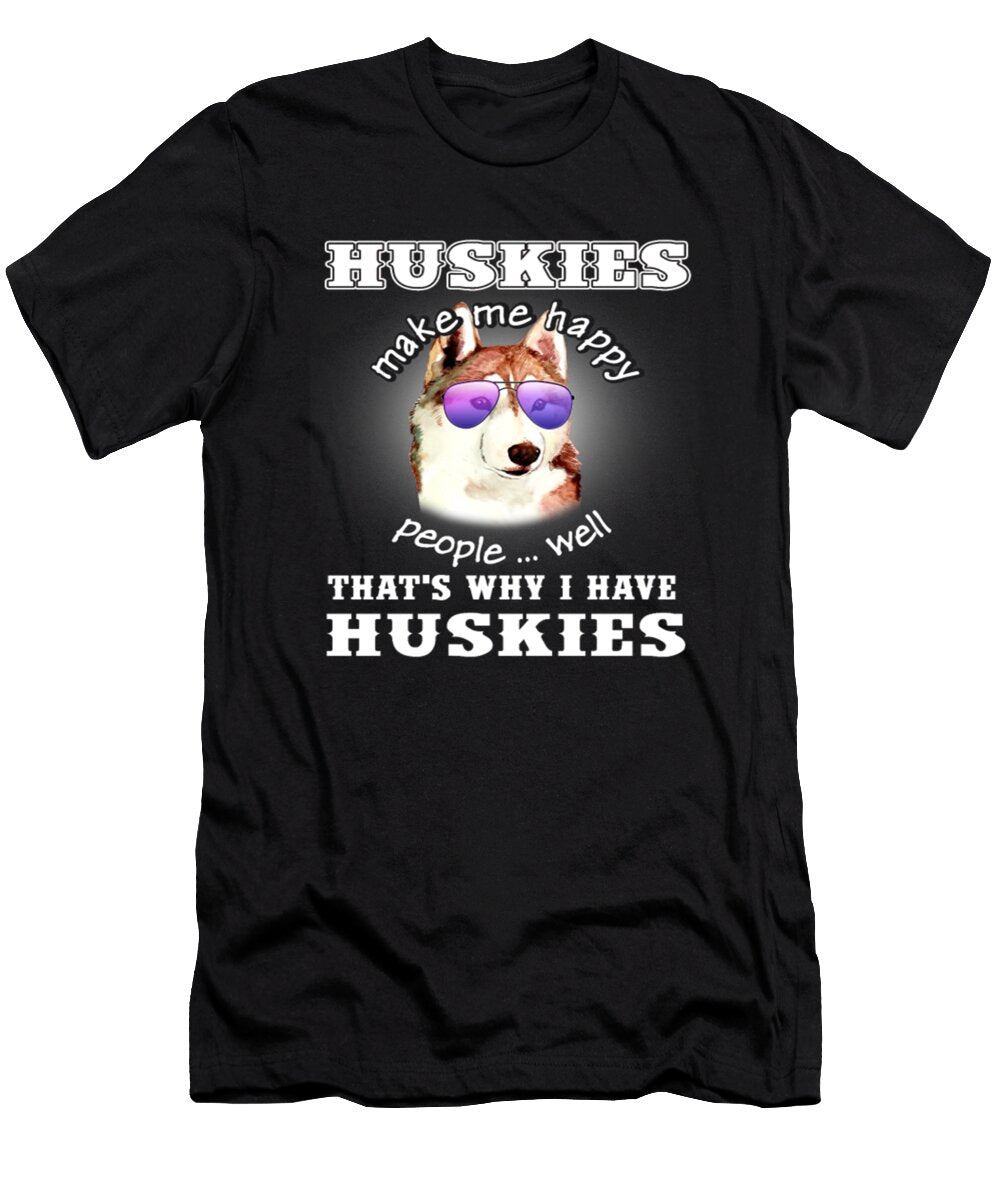 Huskies Dog Tinh Tran Le Thanh T-Shirt