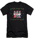 Huskies in Christmas Stockings Studi Alex T-Shirt