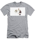 Huskies Watercolor By Adam Asar Celestial Images T-Shirt