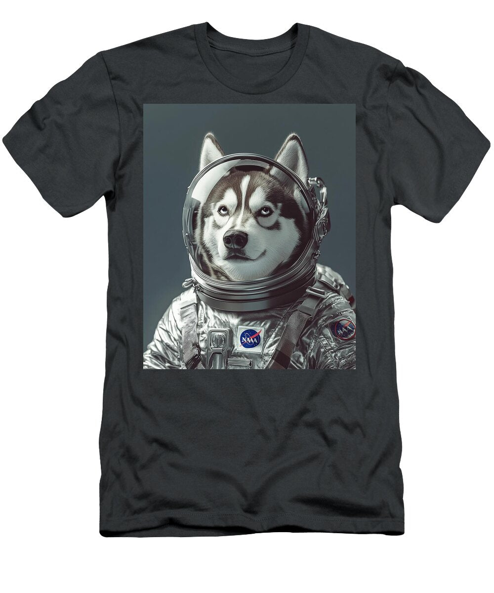Husky Among the Stars Ben Tomball T-Shirt