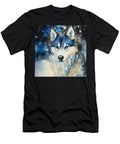 Husky At Midnight Elisabeth Lucas T-Shirt