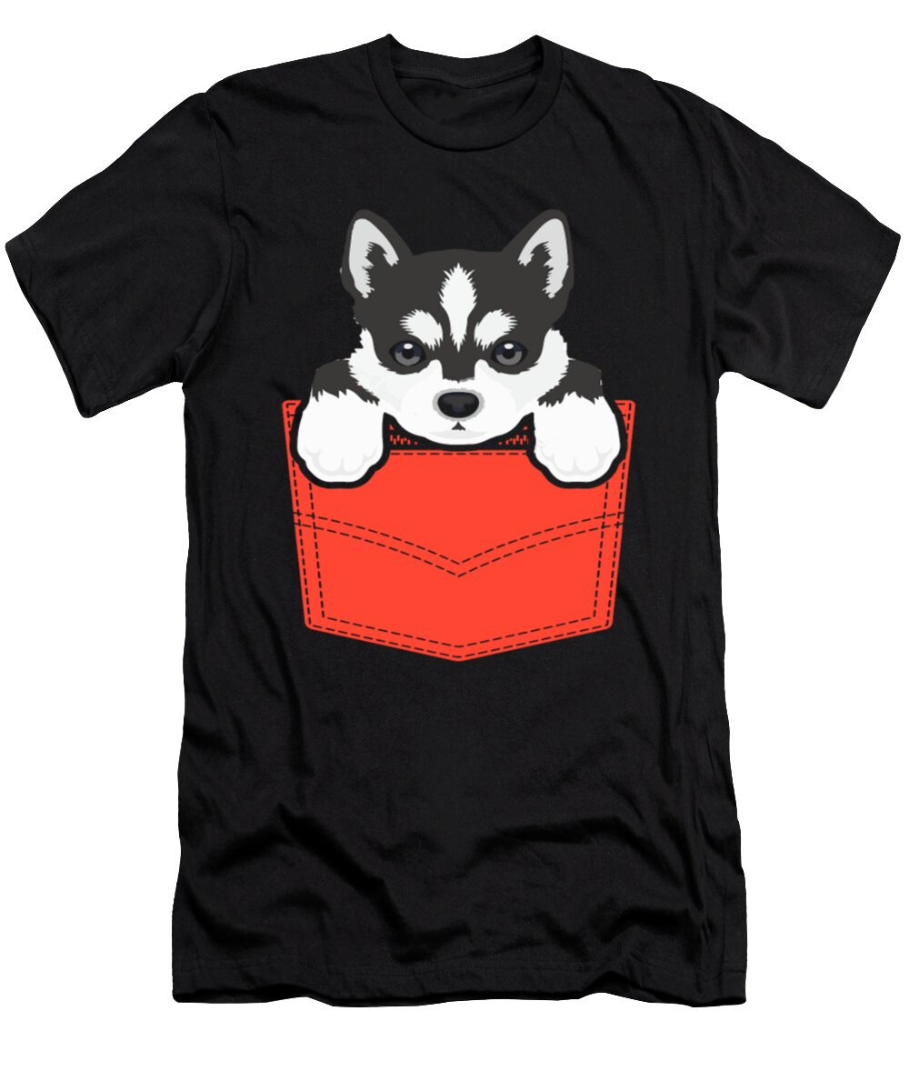 Husky Baby Dog Tinh Tran Le Thanh T-Shirt
