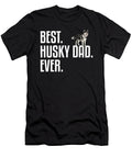 Husky Dad Art for Father Husky Lover Siberian Yah Lishr T-Shirt