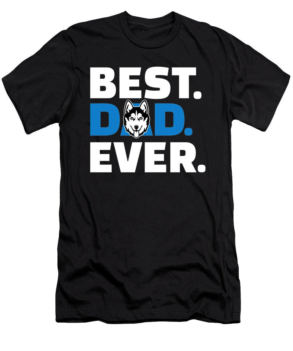 Husky Dad By Designzz T-Shirt