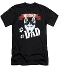 Husky Dad Dog Dad Greenoptix T-Shirt