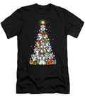 Husky Dog Christmas Tree Holiday Puppy Lovers Sophie Eleanor T-Shirt