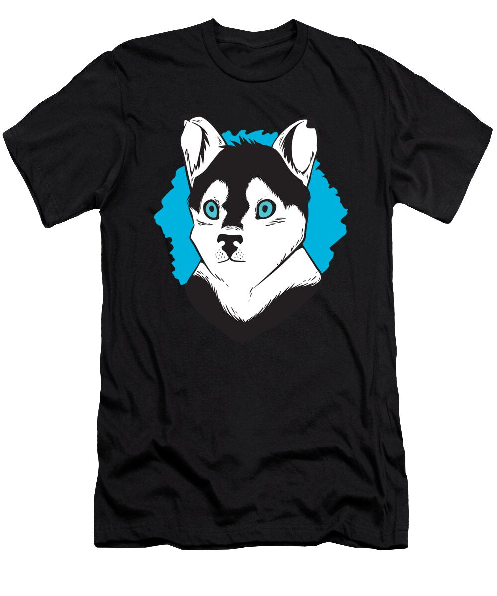 Husky Dog Lover Dogs Pet Puppy Animal Bark Gift Thomas Larch T-Shirt