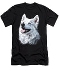 Husky Dog Motif Pet Artwork Husky Dh Bubble T-Shirt