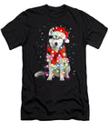 Husky Dog Santa Clause Hat Xmas Christmas Zyneu Gangd T-Shirt