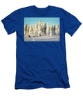 Husky Dog Sled in Winter Delphimages Photo Creations T-Shirt
