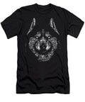 Husky Drawing Realistic Siberian Husky Dog Yah Lishr T-Shirt