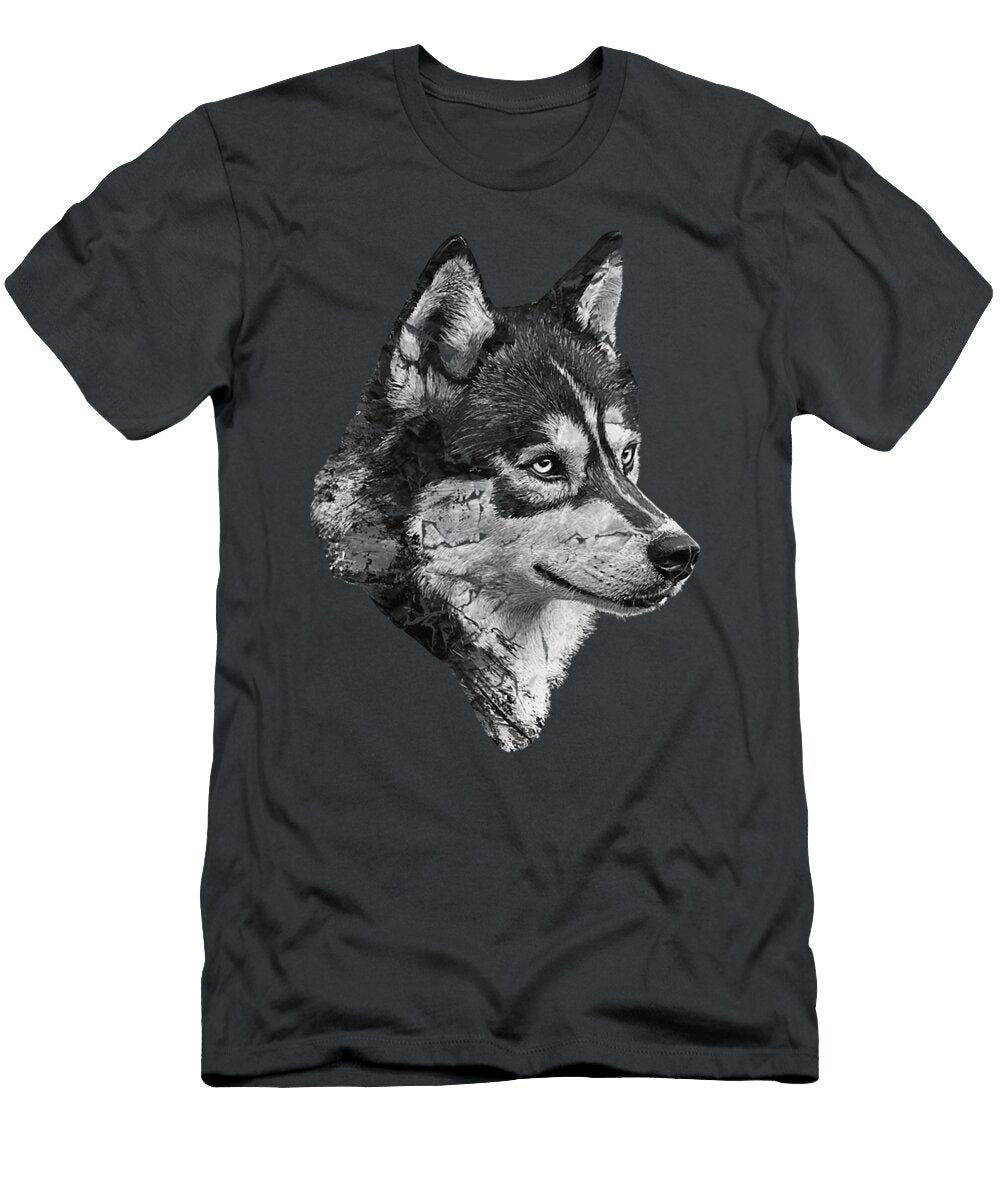 Husky Face Cute Dog Lover Sophie Eleanor T-Shirt