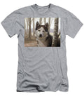 Husky in the Woods John Silver T-Shirt