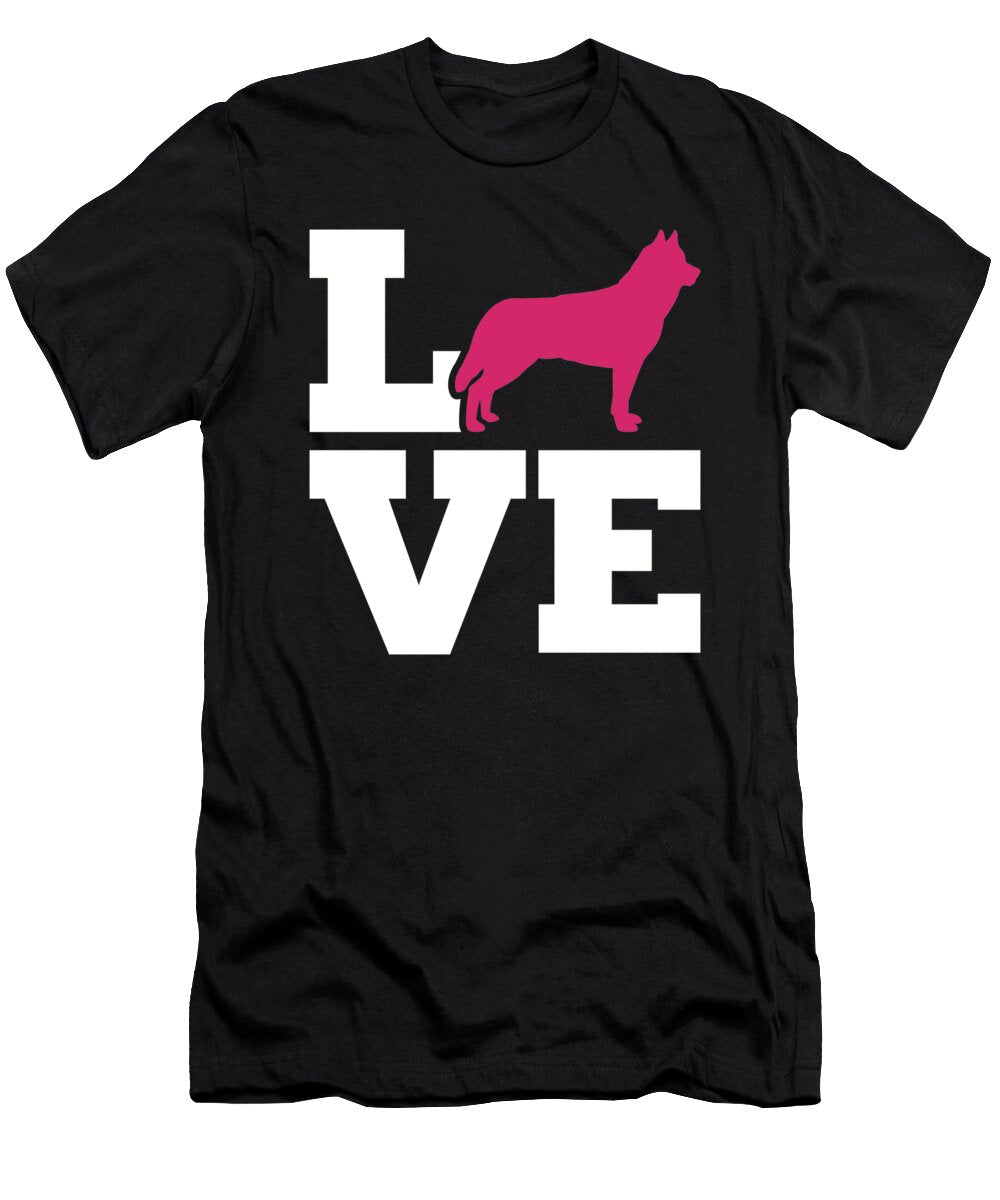 Husky Love By Designzz T-Shirt