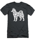 Husky Lucky Shamrock Dog Clover Happy St Patrick Day Julie Hurst T-Shirt