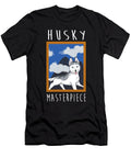 Husky Masterpiece Siberian Sled Dog Owner Pet Lover Gift Thomas Larch T-Shirt