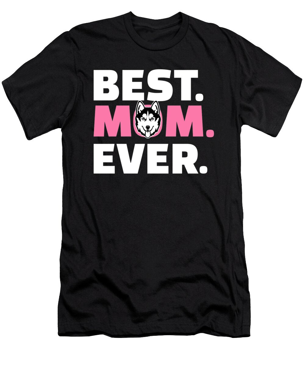 Husky Mom By Designzz T-Shirt