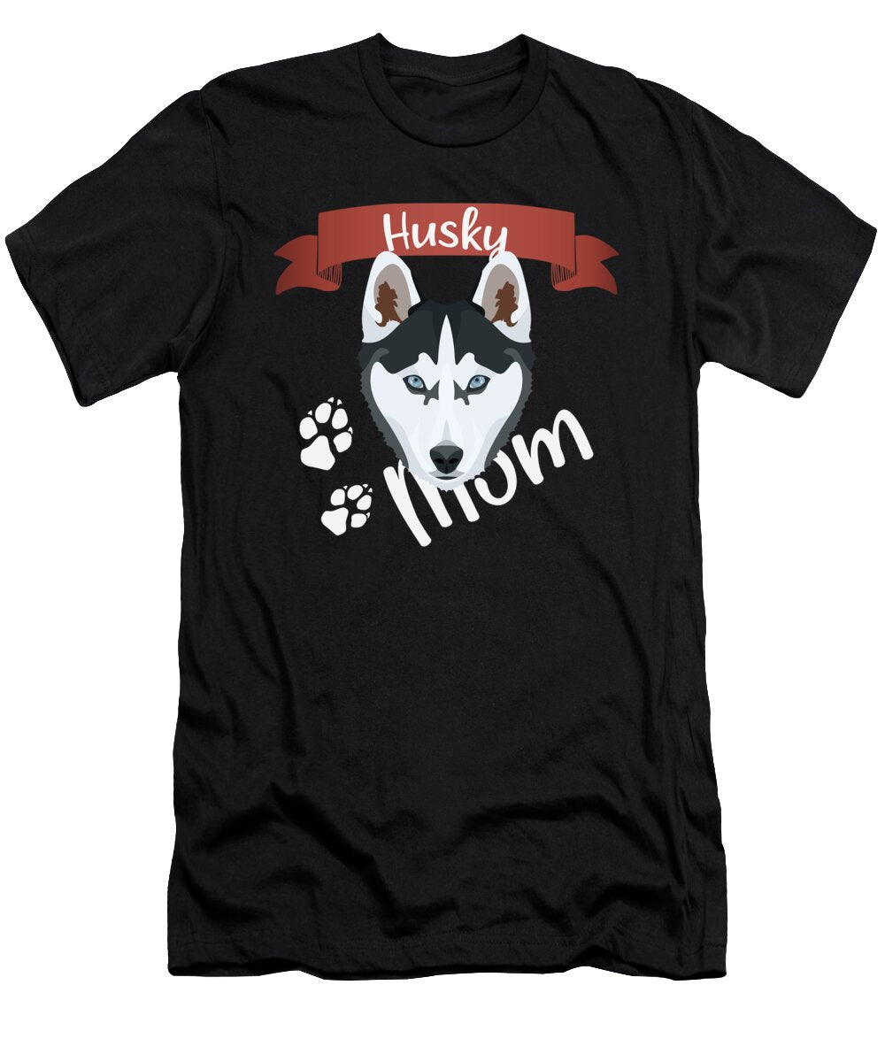 Husky Mom Dog Mom Greenoptix T-Shirt