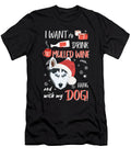 Husky Mulled Wine Christmas Greenoptix T-Shirt