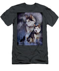 Husky Night Spirit Carol Cavalaris T-Shirt