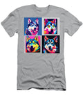 Husky Painted in the Style of Pop Art By Asar Studios Celestial Images T-Shirt